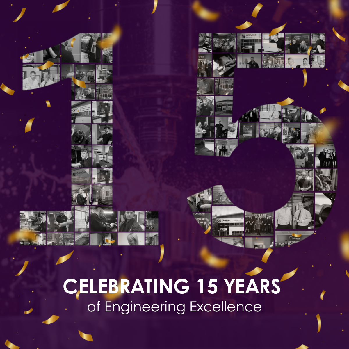 Oracle Precision Ltd Celebrates 15th anniversary