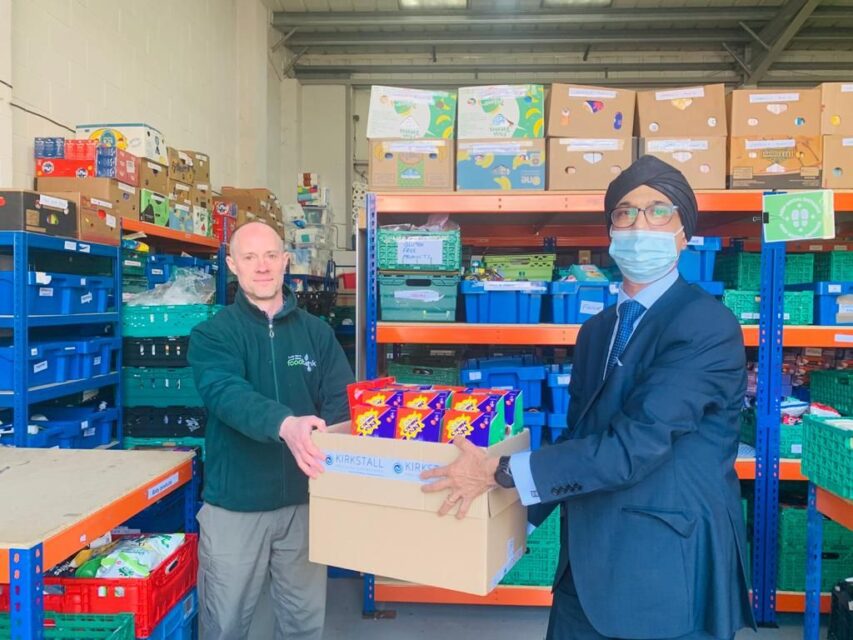 Donating Easter Eggs to Food Banks