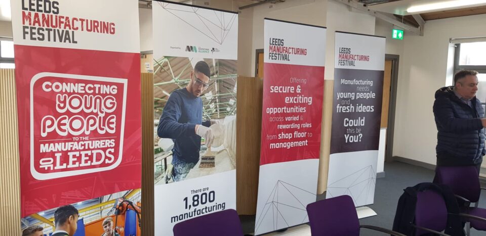 Supporting Leeds Manufacturing Festival 2022 and helping young people discover a rewarding career in engineering.
