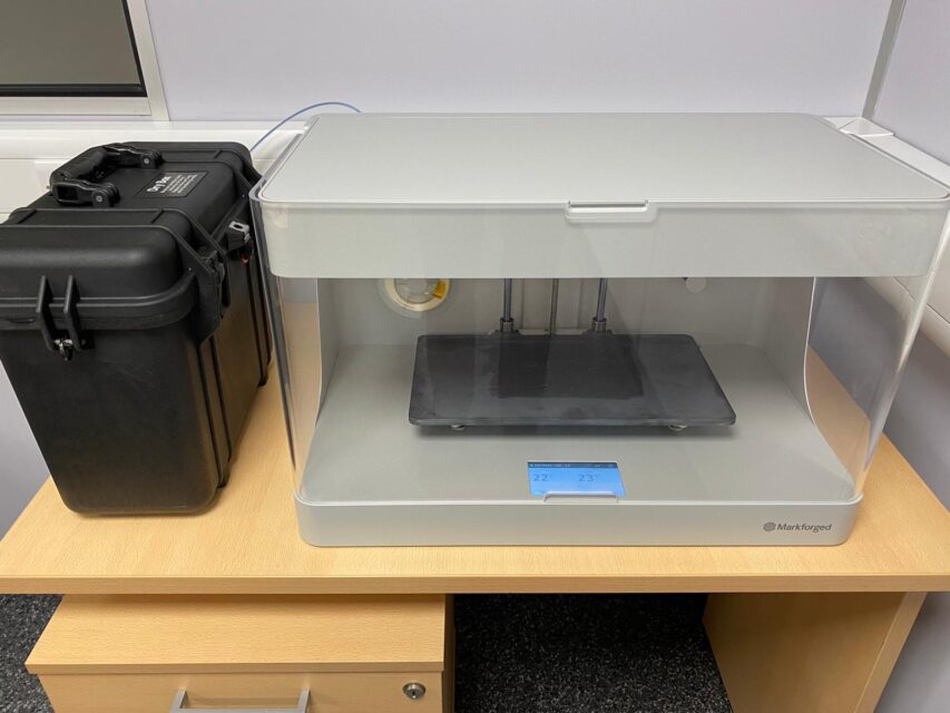 Testing the new Markforged 3D Printer at Kirkstall Precision Engineering