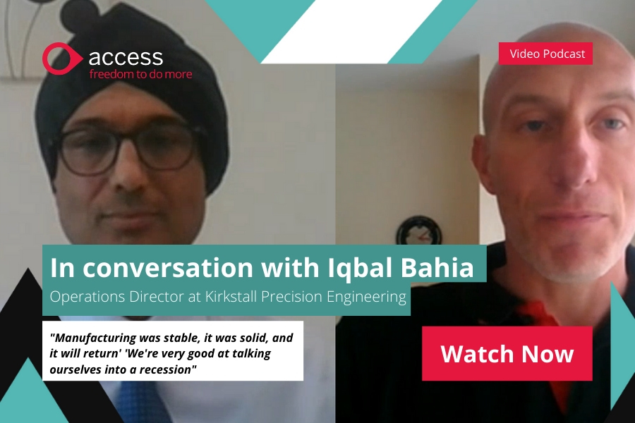 The Access Group in conversation with our Operations Director, Iqbal Bahia