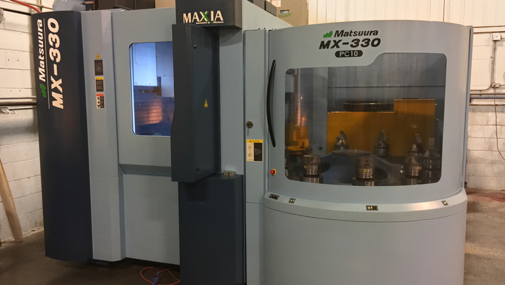 Investing for the future: KPE purchase the 5-axis Matsuura MX-330 PC10