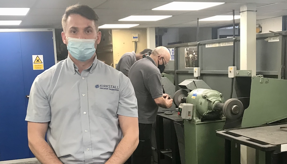 In conversation: Matt Davis, Kirkstall Precision’s finishing department team leader.