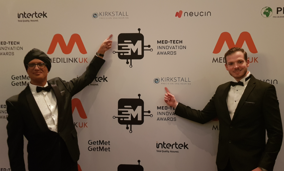 Kirkstall Precision Engineering Champions Sustainability with Medilink UK Healthcare Business Awards in Association with Med-Tech Innovation