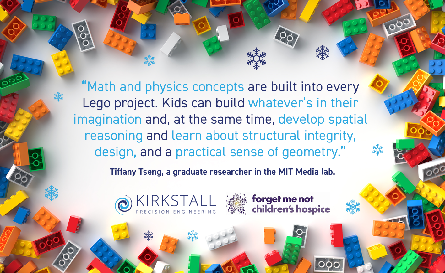 Why we chose to gift Lego to the children at Forget Me Not Children’s Hospice this Christmas