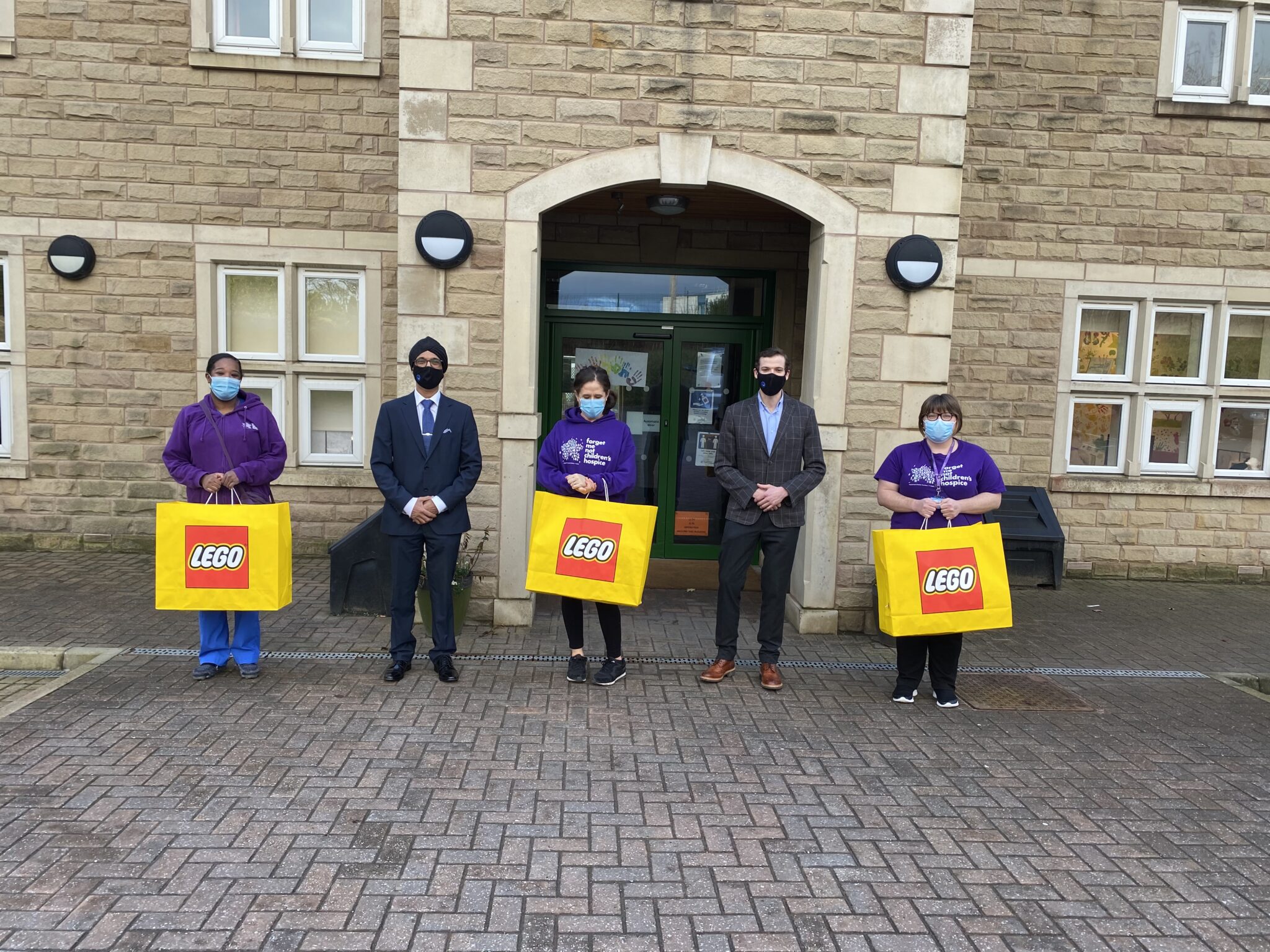 Our Christmas donation: A proud day for us all at Kirkstall Precision Engineering